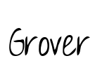 Grover Font Image