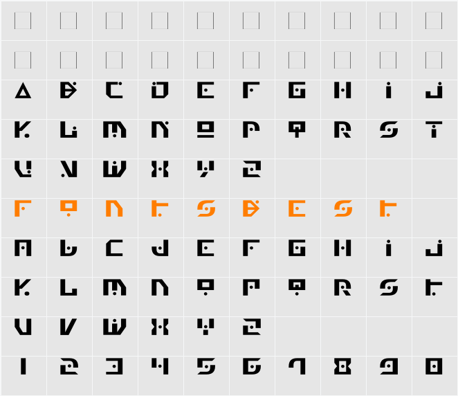 Generation Nth Character Map