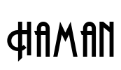 Haman Font Image