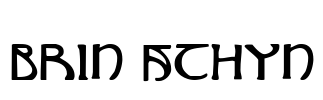 Brin Athyn Font Image