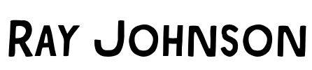 Ray Johnson Font Image