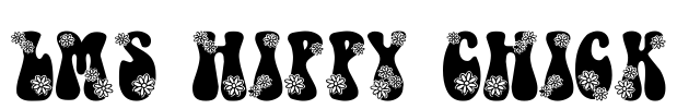 LMS Hippy Chick Font Image