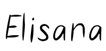 Elisana Font Image