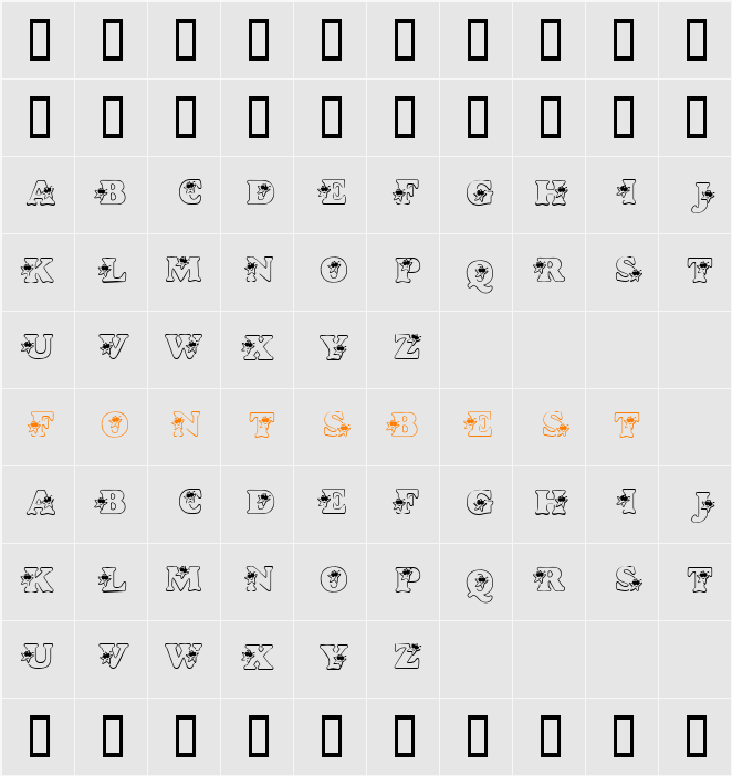 KR Hip Star Character Map