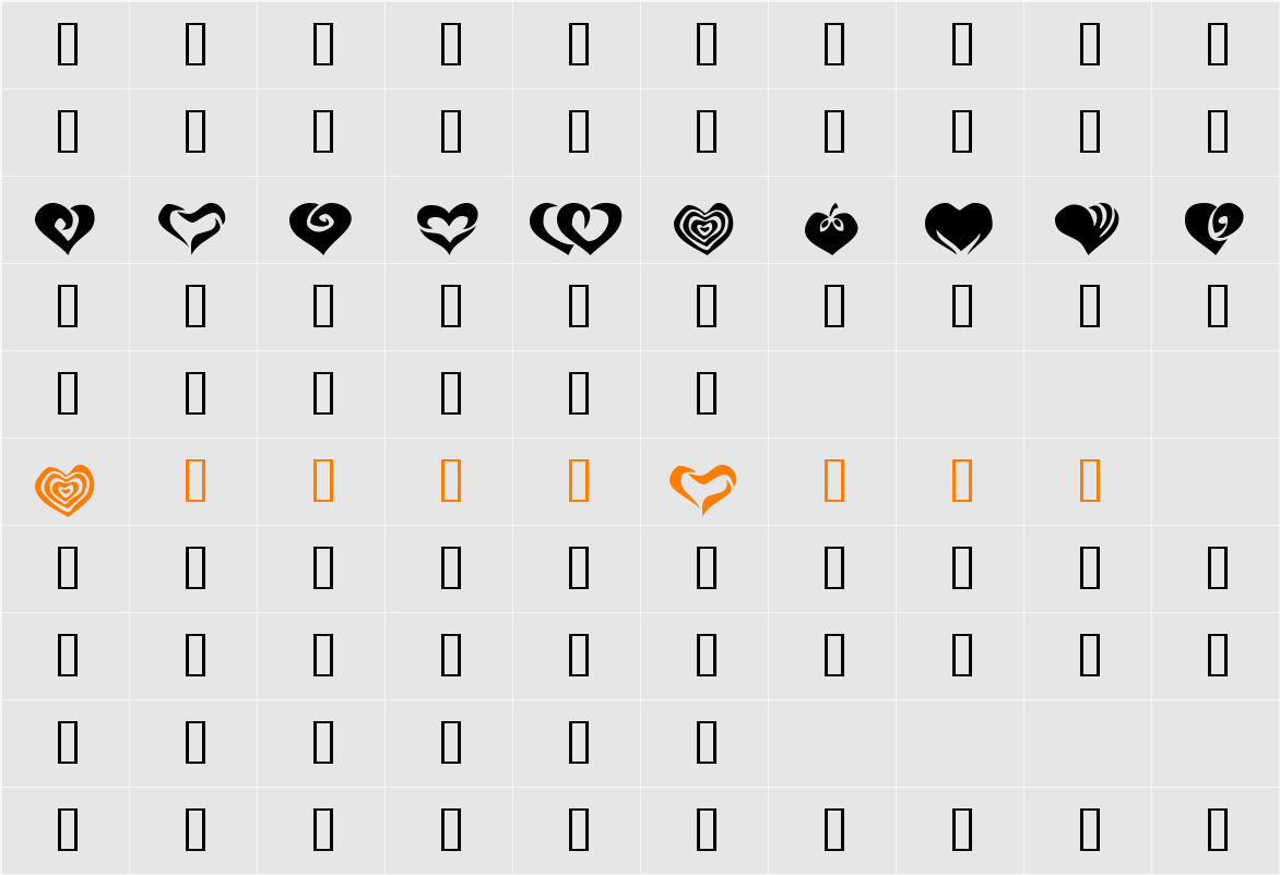 KR Valentines 2006 Two Character Map