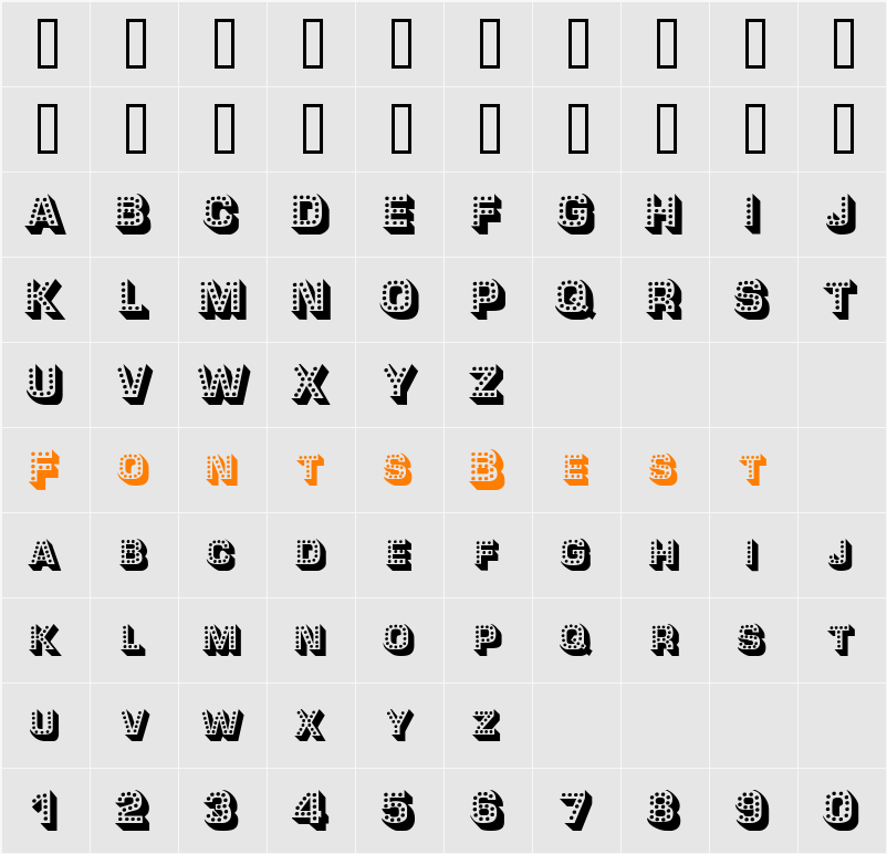 Tonight Character Map