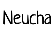 Neucha Font Image
