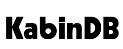 KabinDB Font Image