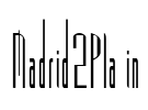 Madrid2Plain Font Image