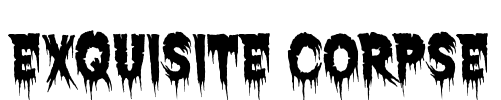 Exquisite Corpse Font Image