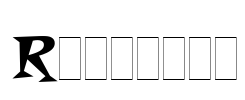 Roquette Font Image