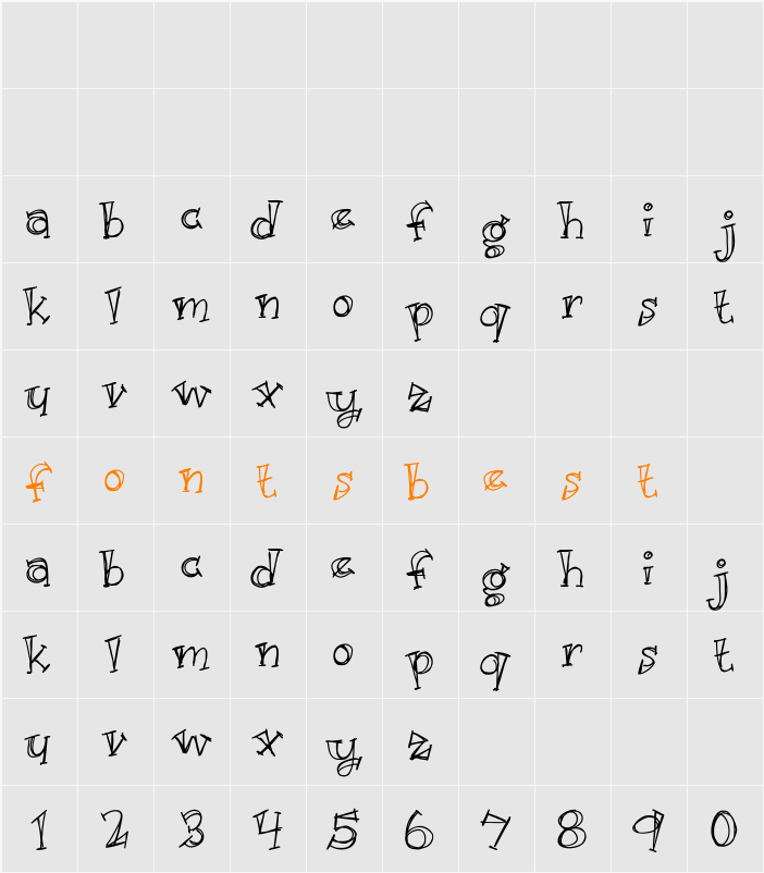 Just kidding. Character Map