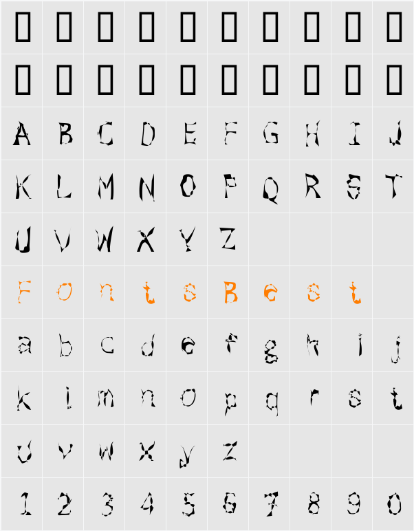 cyclical burnout one Character Map