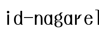 id-nagare1 Font Image