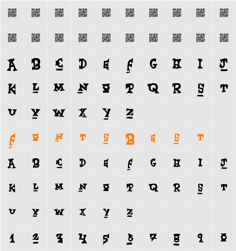 EventMaker Character Map