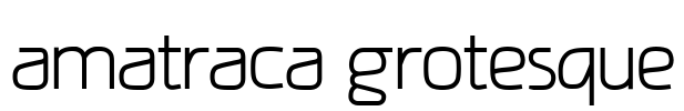 amatraca grotesque