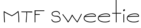 MTF Sweetie Font Image