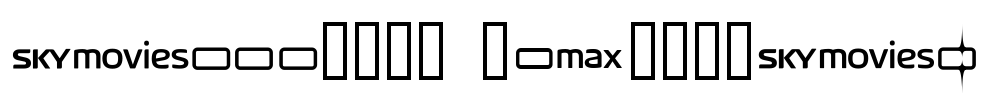 SKYfontmovies Font Image