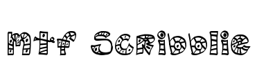 MTF Scribblie Font Image