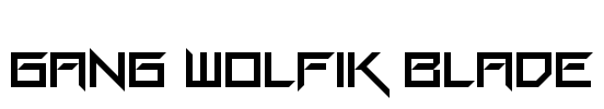 Gang Wolfik Blade