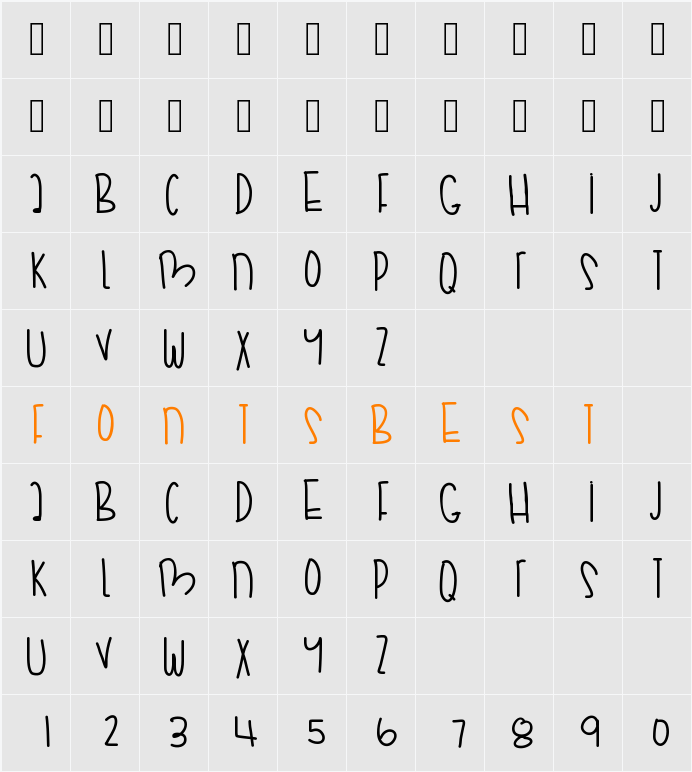 HipstersNight Character Map