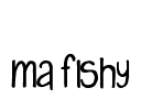 MA Fishy Font Image