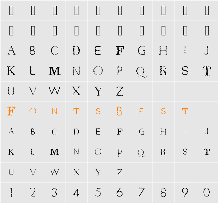 TeRRoR_ByTe_True Character Map