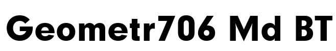 Geometr706 Md BT