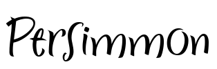 Persimmon Font Image
