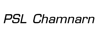 PSL Chamnarn Font Image
