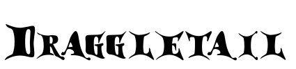 Draggletail Font Image