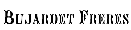 Bujardet Freres Font Image