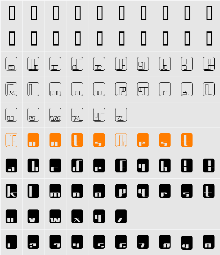paper chase 2 Character Map