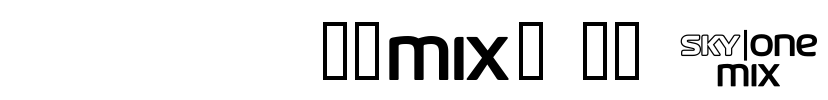 SKYfontone Font Image