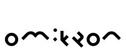 Omikron Font Image