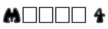 Mania 4 Font Image