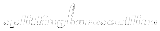 SplittingHaresOutline