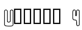 Uppity 4 Font Image