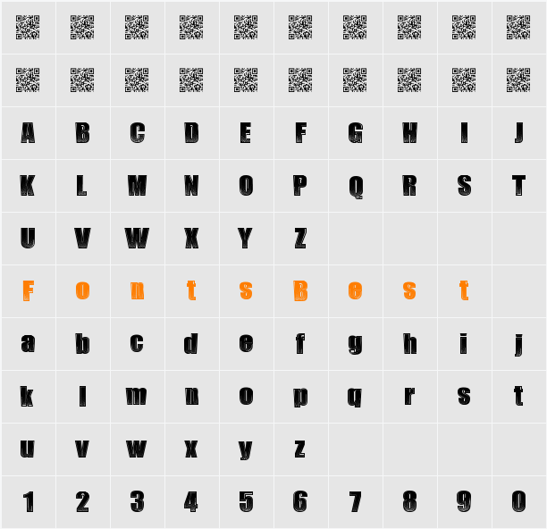 LateNoise Character Map