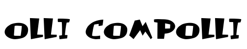 Olli Compolli Font Image