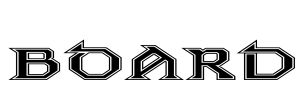 board Font Image