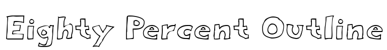 Eighty Percent Outline