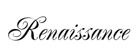 Renaissance  Font Image