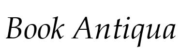 Book Antiqua