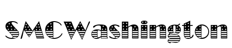 SMCWashington Font Image
