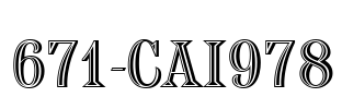 671-CAI978