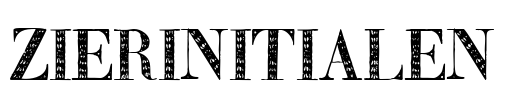 Zierinitialen2 Font Image