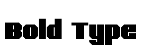 Bold Type