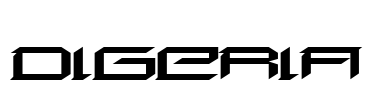 Digeria Font Image
