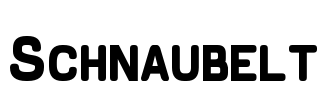 Schnaubelt Font Image